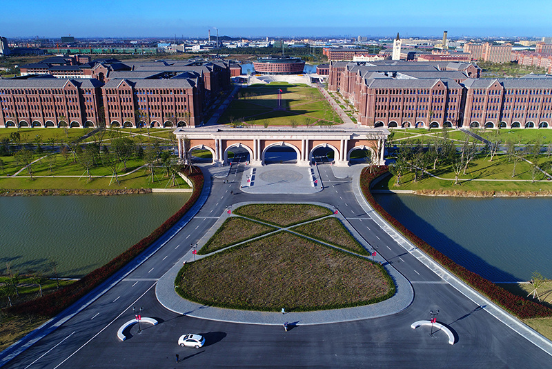 浙江大学国际联合学院(海宁国际校区)南入口桥梁工程(嘉兴市标化工程) 浙江大学国际联合学院(海宁国际校区)南入口桥梁工程(嘉兴市标化工程)